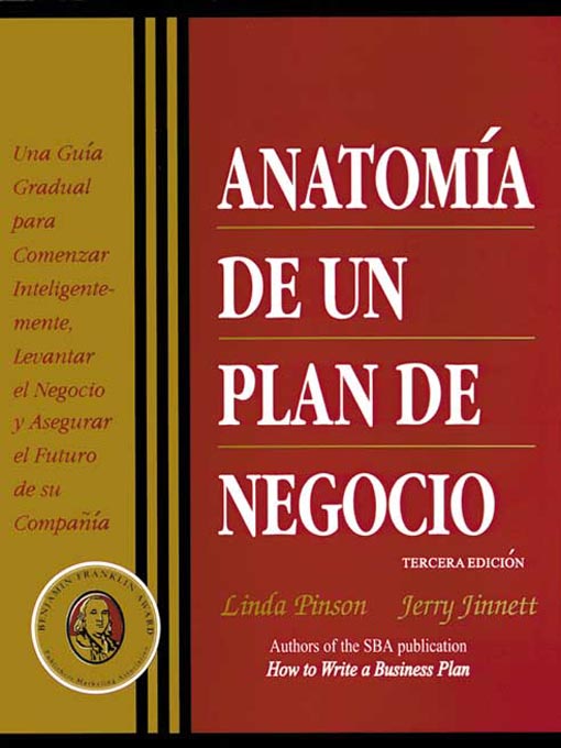 Title details for Anatomia de un Plan de Negocio by Linda Pinson - Available